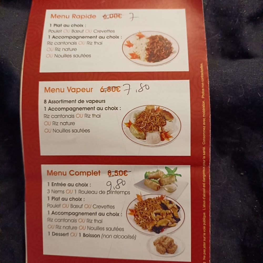 Le Pavillon des Délices - Menu Image 1